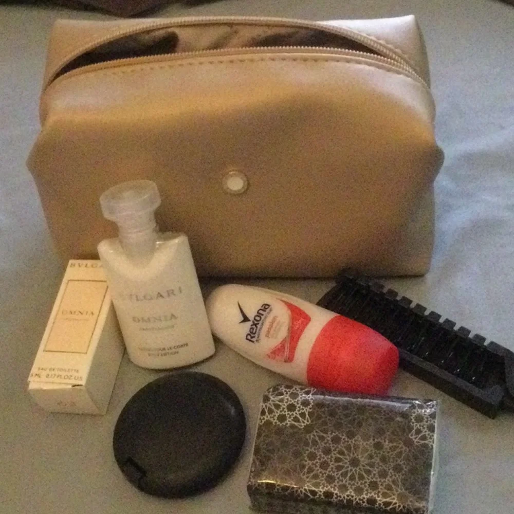 BVLGARI | Bath & Body | New Bvlgari Emirates Travel Pouch | Poshmark